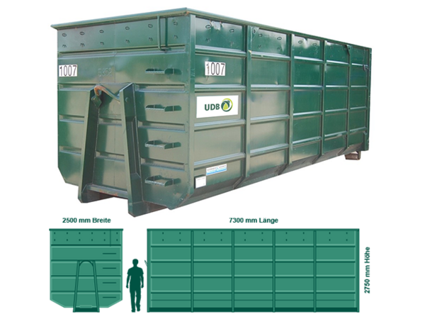 Container offen - 38m3